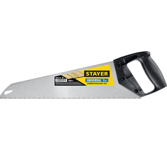 Ножовка универсальная Stayer 15050-40_z03 Universal 400 мм 7 TPI