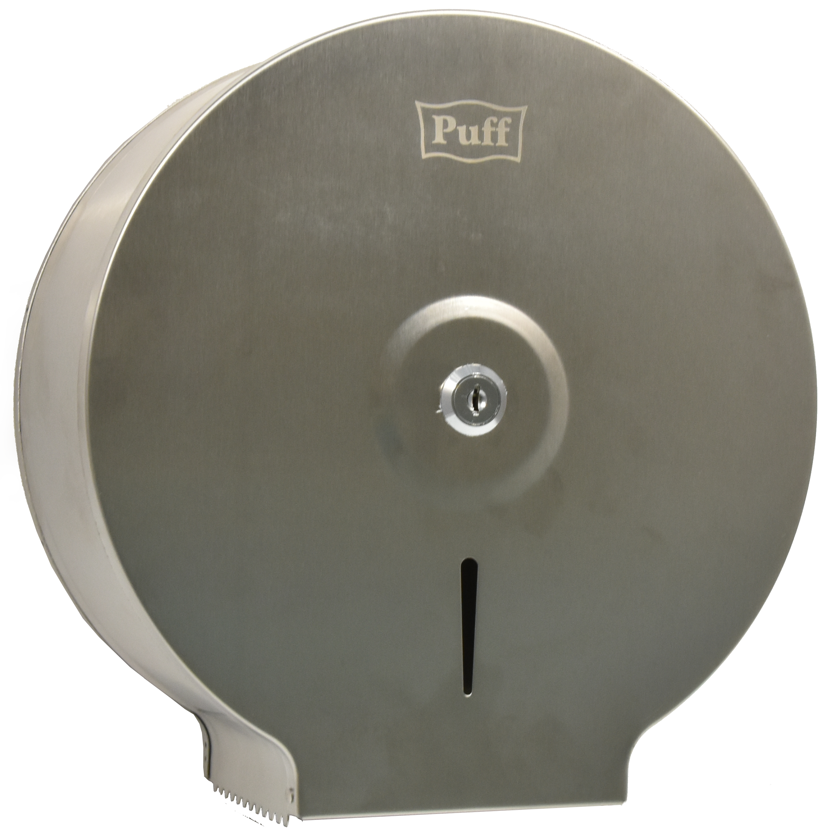 Диспенсер для туалетной бумаги  Puff-7610, антивандальный с ключом