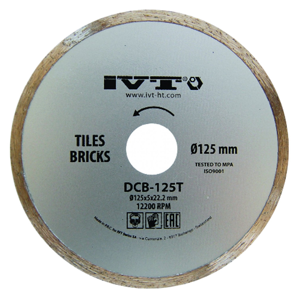 Алмазный диск IVT DCB-125 T