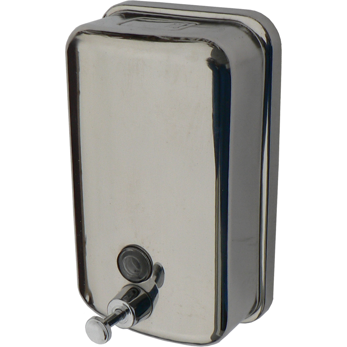 Дозатор для жидкого мыла из нержавеющей стали "SOLINNE", ТМ 801, полированный, 500 мл