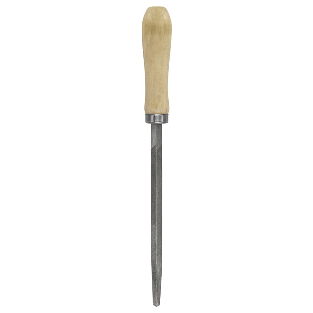 Напильник трехгранный Remocolor №2 40-1-601 деревянная ручка 150 мм