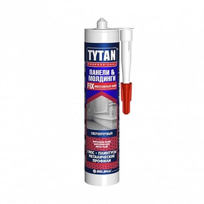 Клей монтажный каучуковый для молдингов и панелей Tytan Professional, 310 мл, бежевый 2W6wq1S5jJ4HQJV9voIl03 - фото 49785