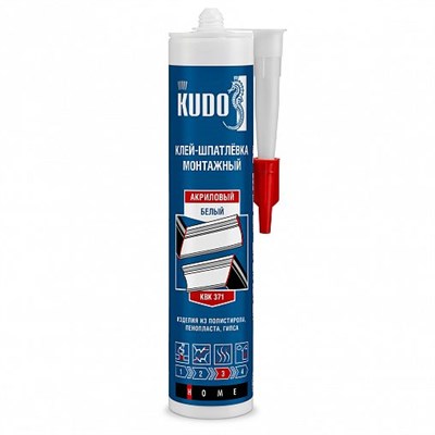 Клей-шпатлевка Kudo Home KBK-371, акриловый, 280 мл, белый C9NhAsALjWV-vxPCdAlpB3 - фото 49985