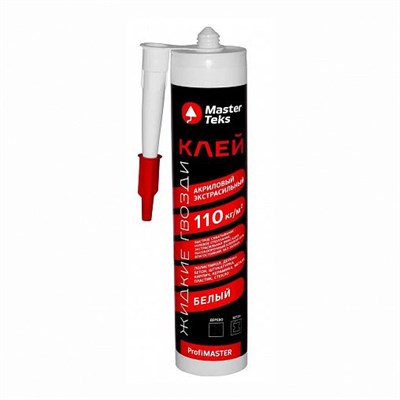 Клей акриловый экстрасильный MasterTeks Profimaster, 430 г, белый uOWql1MngwOUWZiDbHkWG0 - фото 50030