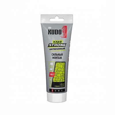 Клей монтажный Kudo Home Strong Жидкие гвозди, акриловый, 200 мл, белый Xyk1IC66gxHAzz015xB9R0 - фото 50655