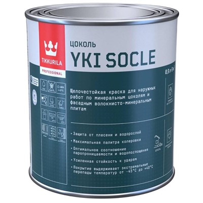 Краска для цоколя Tikkurila Yki Socle 700014065 матовая база A 0,9 л QSrJUWFzh7JO-j-XYoY190