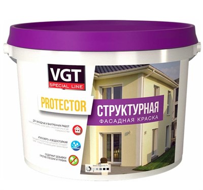 Краска структурная VGT Protektor 4,7 л/7 кг kWHVtT9fi4iGy0DDRgMbt2 - фото 51571
