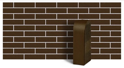 Кирпич полнотелый коричневый R60 000019779