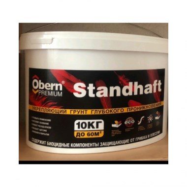 Грунт укрепляющий OBERN StandHaft Глубокого проникновения 10л 21570