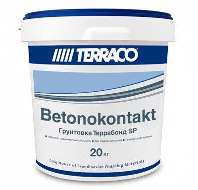 Грунт адгезионный TERRACO Террабонд SP, 20кг 522001653