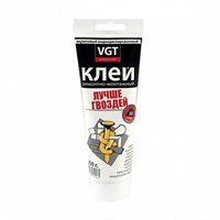 Клей ремонто-монтажный VGT, акриловый, 250 г, прозрачный UVpaQ8FpivanxkzS0Cj092