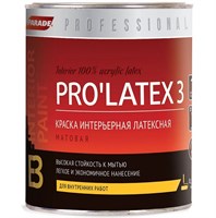 Краска латексная Parade Professional E3 Pro Latex3 интерьерная матовая основа С 0,9 л 5220037392
