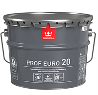 Краска интерьерная Tikkurila Prof Euro 20 база C полуматовая 9 л 5220037405