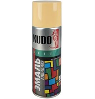 Эмаль аэрозольная универсальная Kudo KU-1009 бежевая 520 мл 000016030